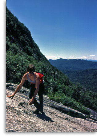 Adirondack slide climbing