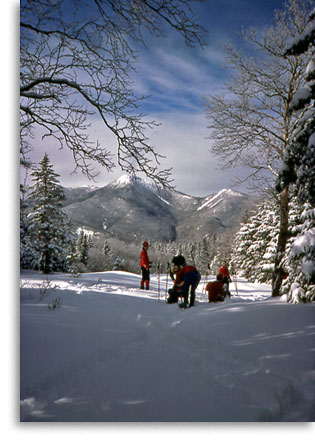 Adirondack backcountry skiing